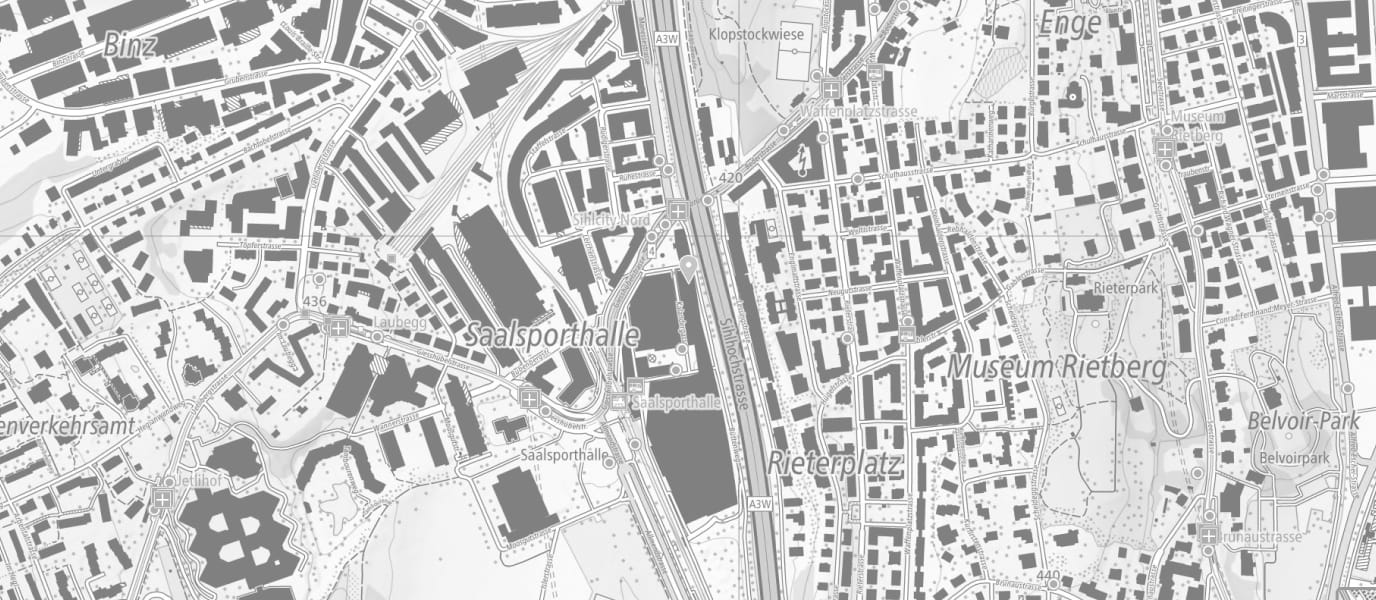 Map of Zürich-Sihlcity